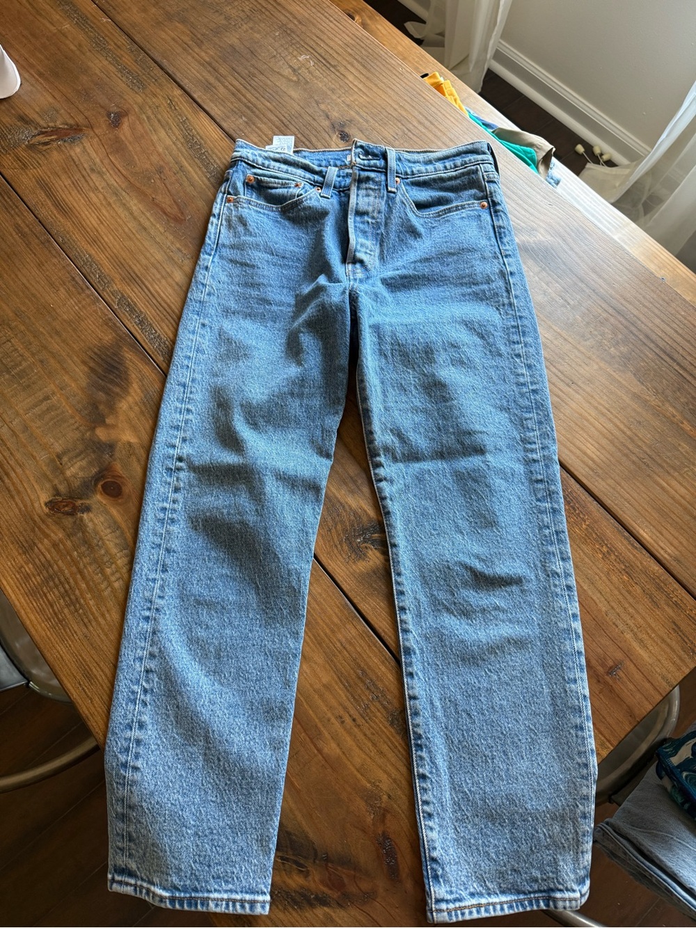 Levi’s Premium Wedgie Straight Jeans- 27 x 26